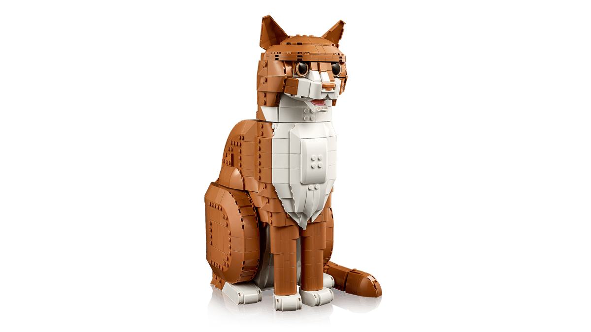 LEGO 21376 Ideas Orange Cat