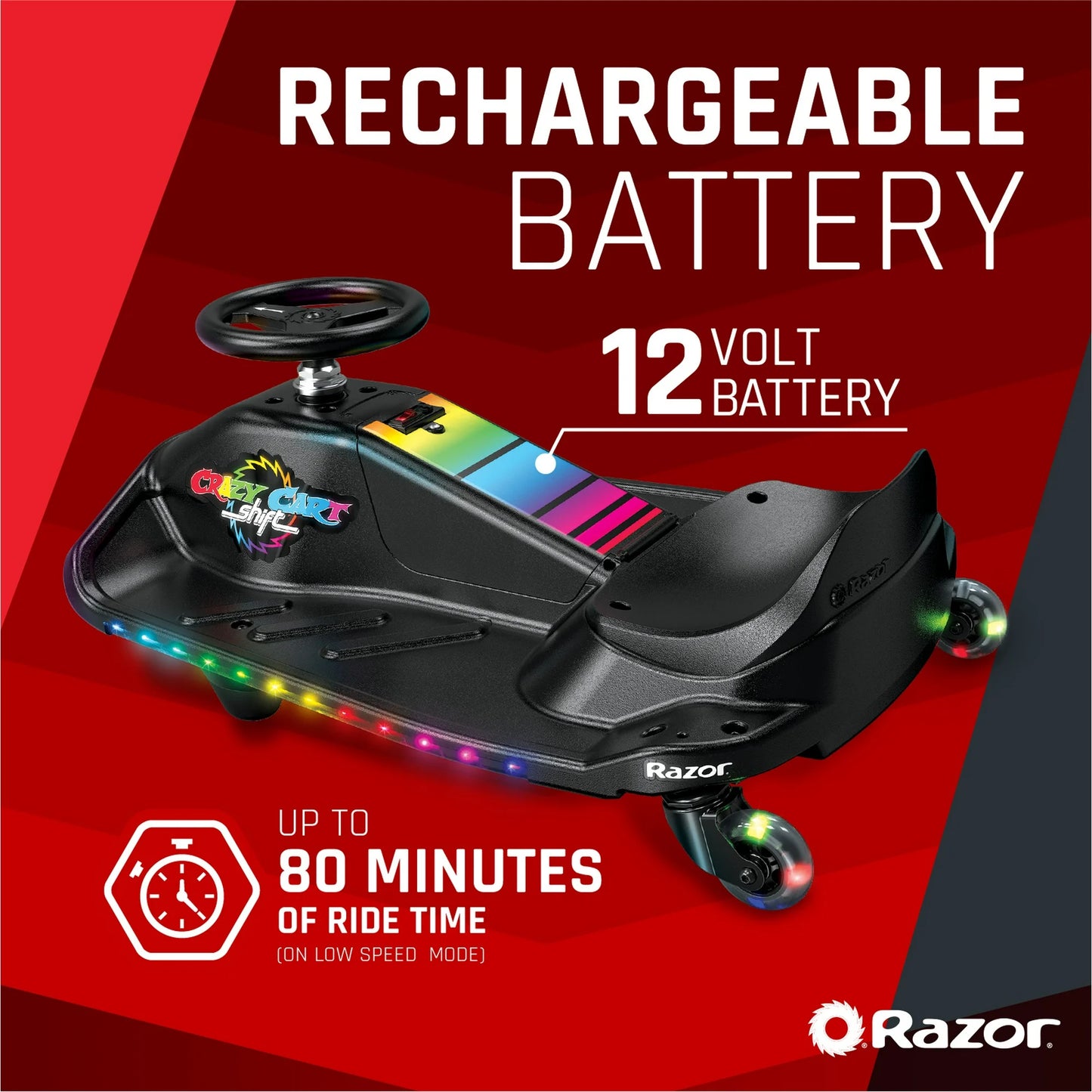 Razor Crazy Cart Shift Lightshow image 3