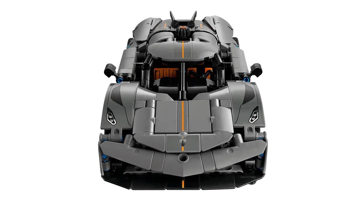 LEGO 42173 Technic Koenigsegg Jesko Absolut Grey Hypercar image 3