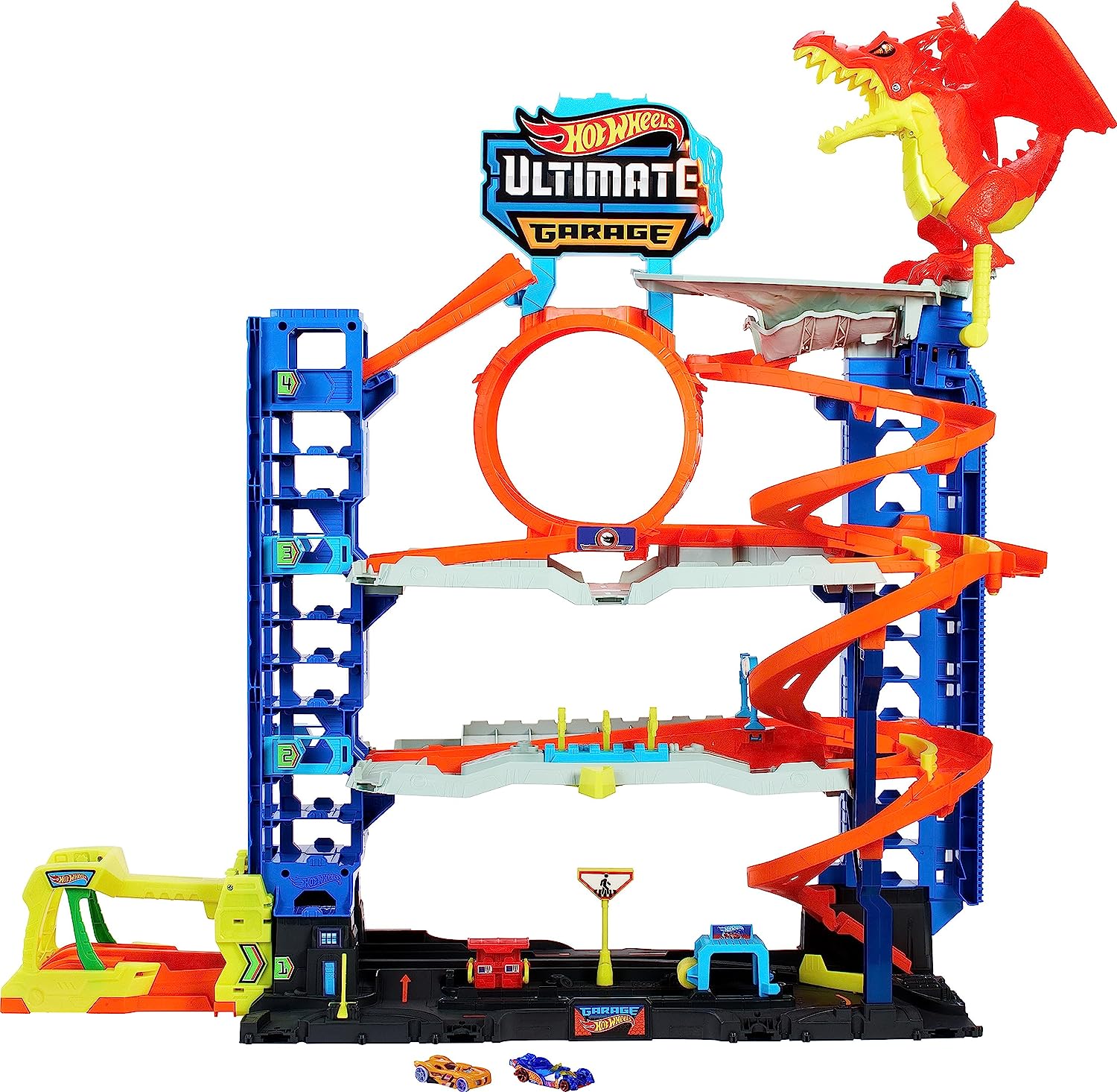 Hot Wheels Ultimate Garage, car eating Dragon image 0