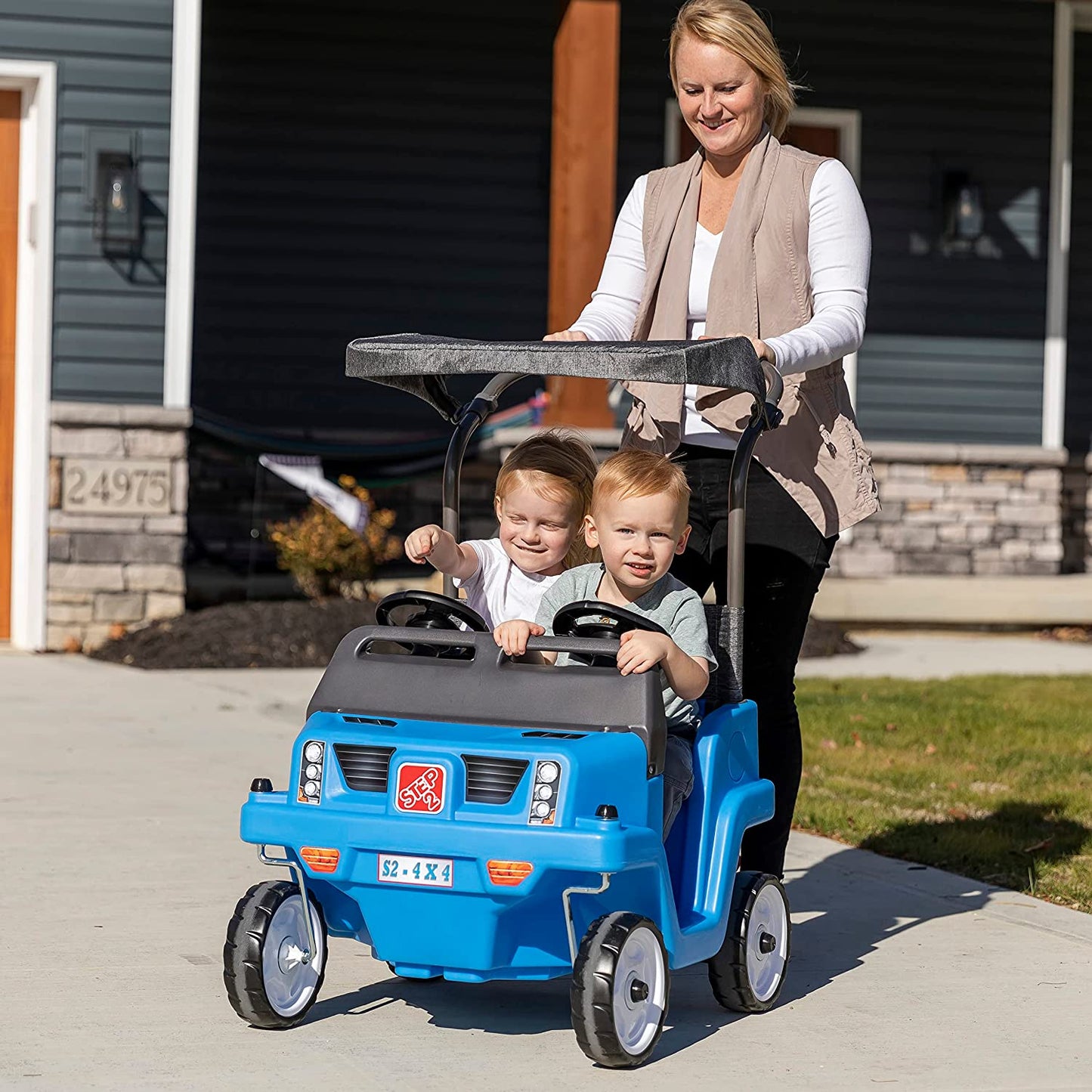 Step2 Side-by-Side Push Around SUV for Kids image 1