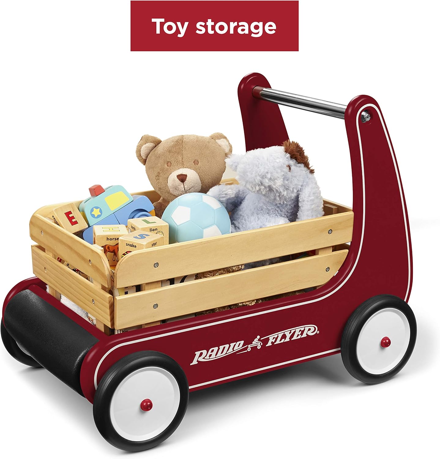 Radio Flyer Classic Push Walker Wagon image 1