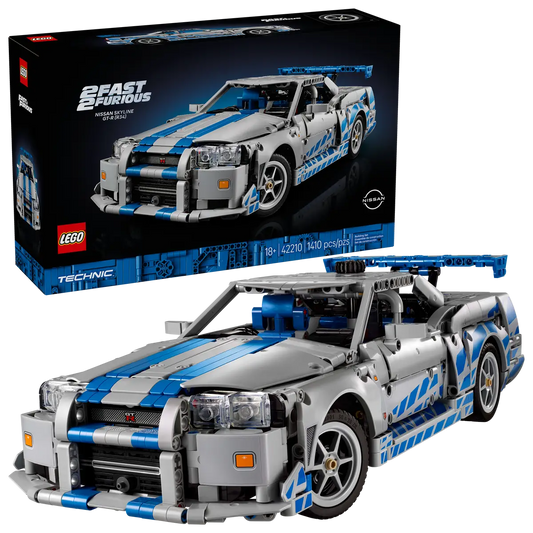 LEGO 42210 Technic 2 Fast 2 Furious Nissan Skyline GT-R (R34) Car image 0