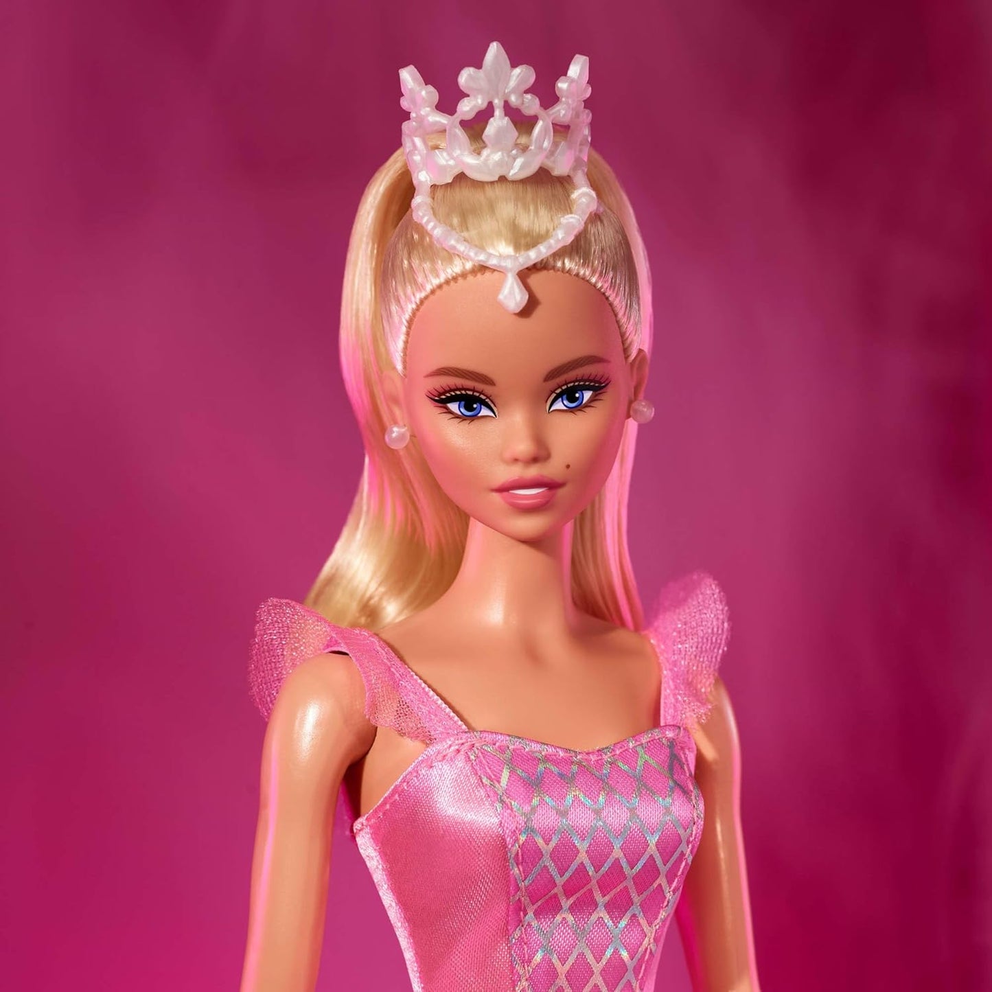 Barbie Signature Ballet Wishes 11" Collectible Fashion Doll in Satiny Pink Tutu image 4