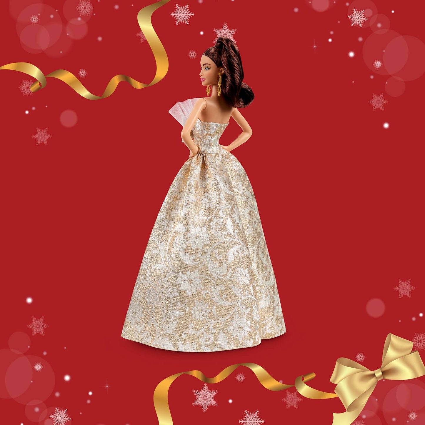 Barbie Signature 2025 Holiday Fashion Doll Straight Hair image 3