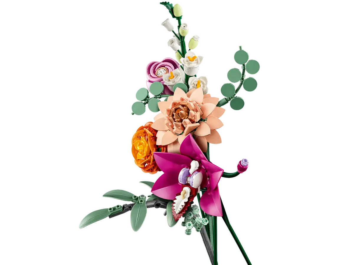 LEGO 10342 Botanicals Pretty Pink Flower Bouquet image 4