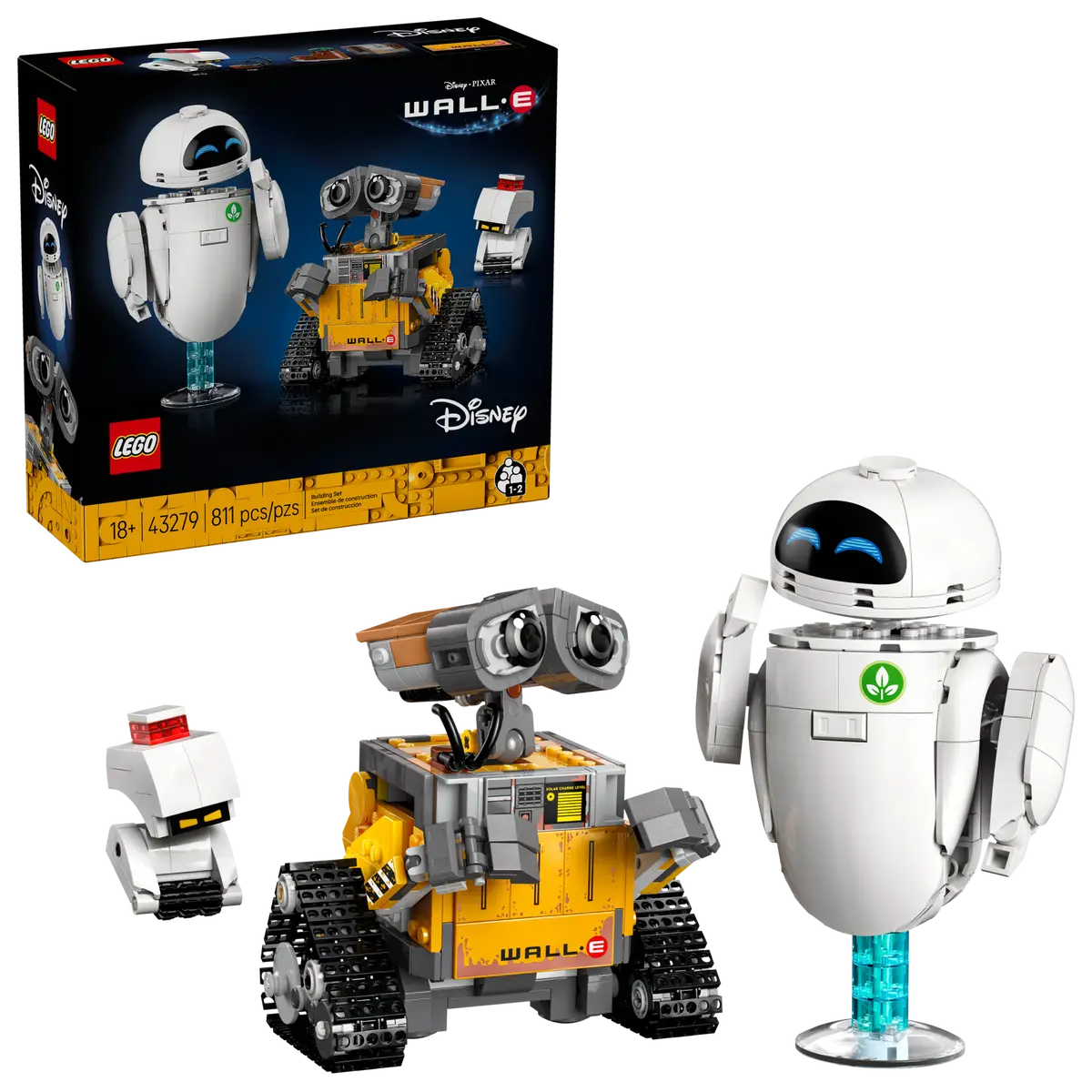 LEGO 43279 Disney WALL-E and EVE image 0
