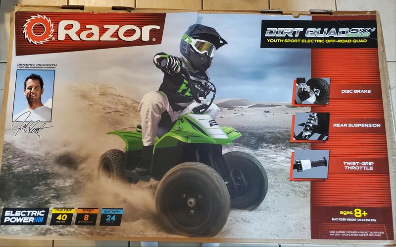 Razor 24V Dirt Quad SX McGrath Powered Ride-On image 2