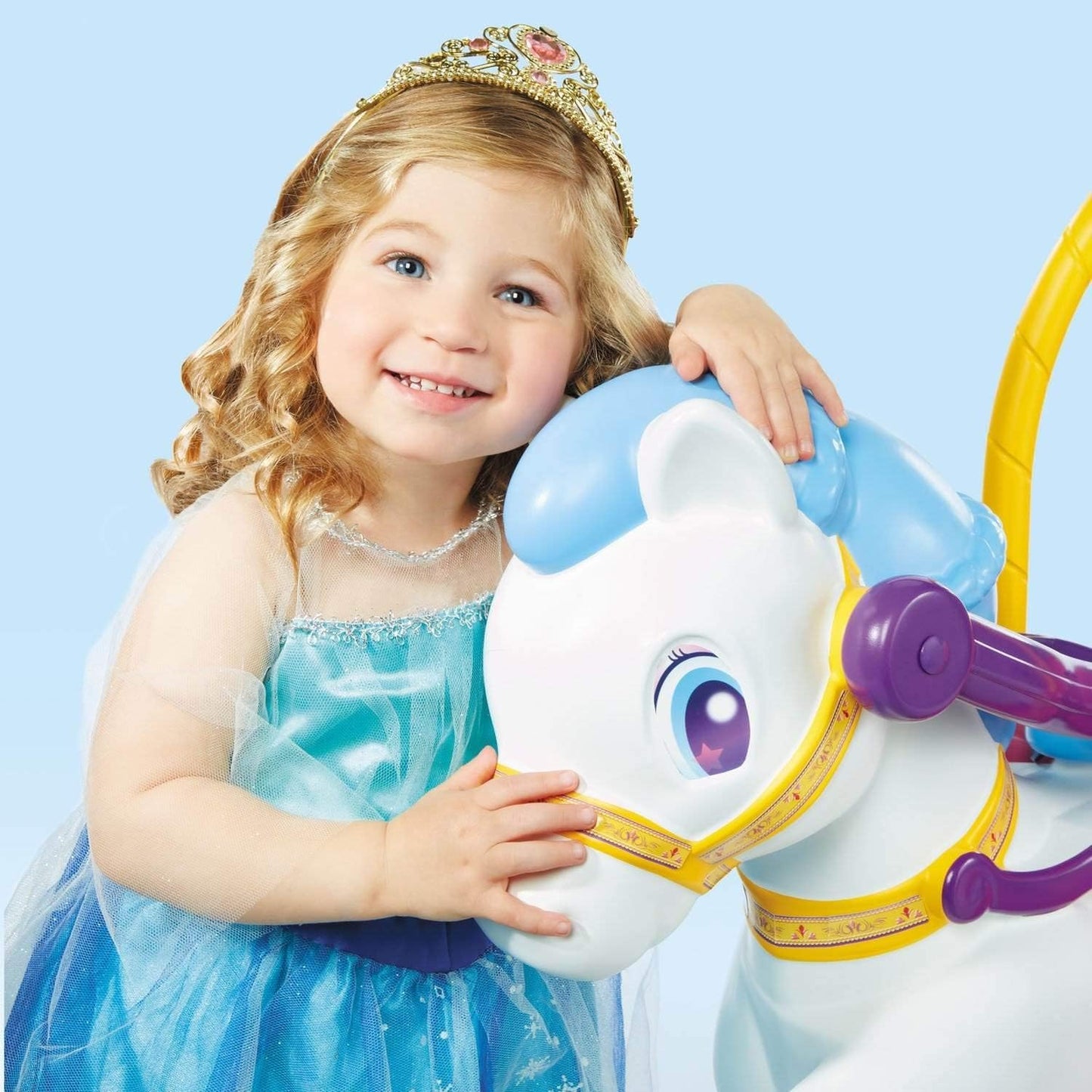 Little Tikes Princess Horse and Carriage Pedal Push Riding Toy image 5