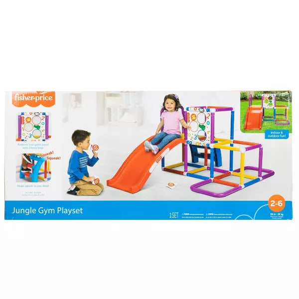Fisher-Price Climbing Jungle Gym Play Set with Toss Game image 7