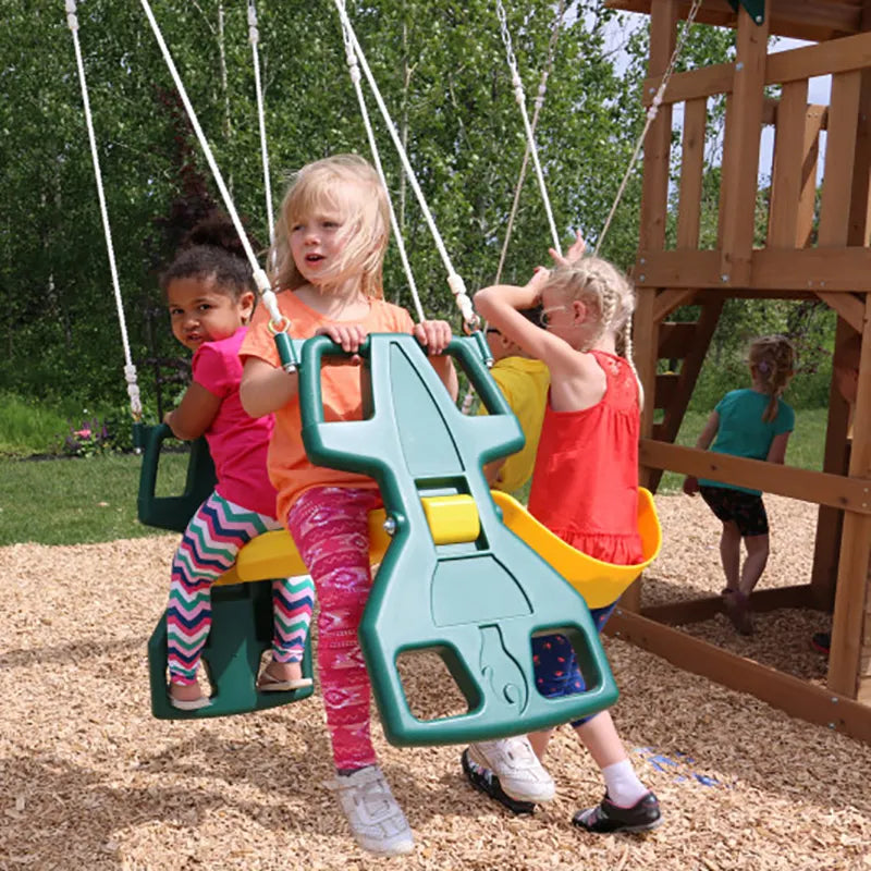 Kidkraft Windale Wooden Swing Set image 8