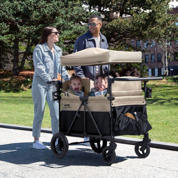 Jeep Gladiator 4-Seater Stroller Wagon by Delta Children image 1
