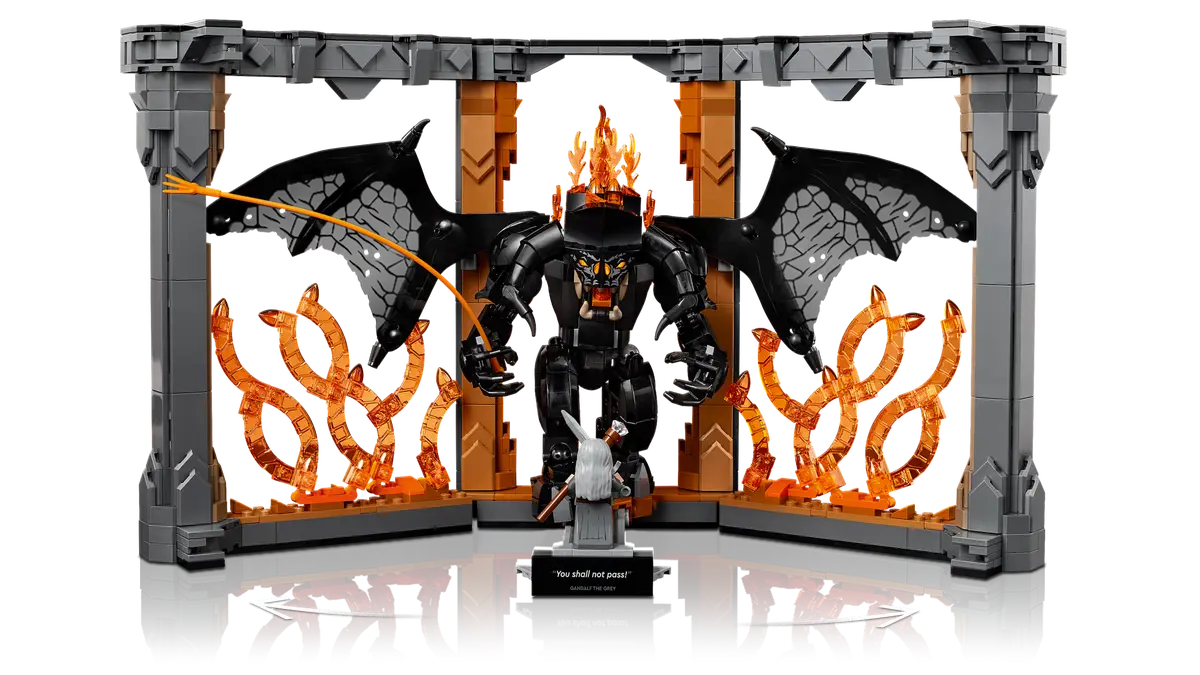 LEGO 10367 Icons The Lord of the Rings: Balrog Book Nook image 3