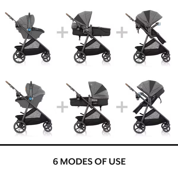 Evenflo Shyft Intuiti+ Travel System Featuring Revolve180 LiteMax NXT image 7