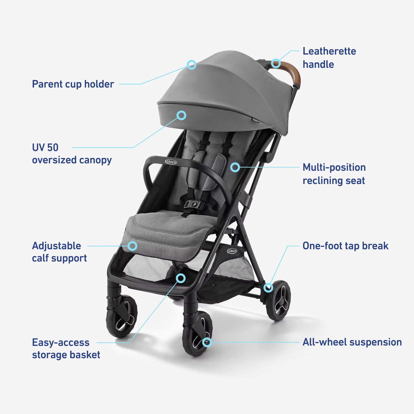 Graco Ready2Jet Compact Stroller image 5