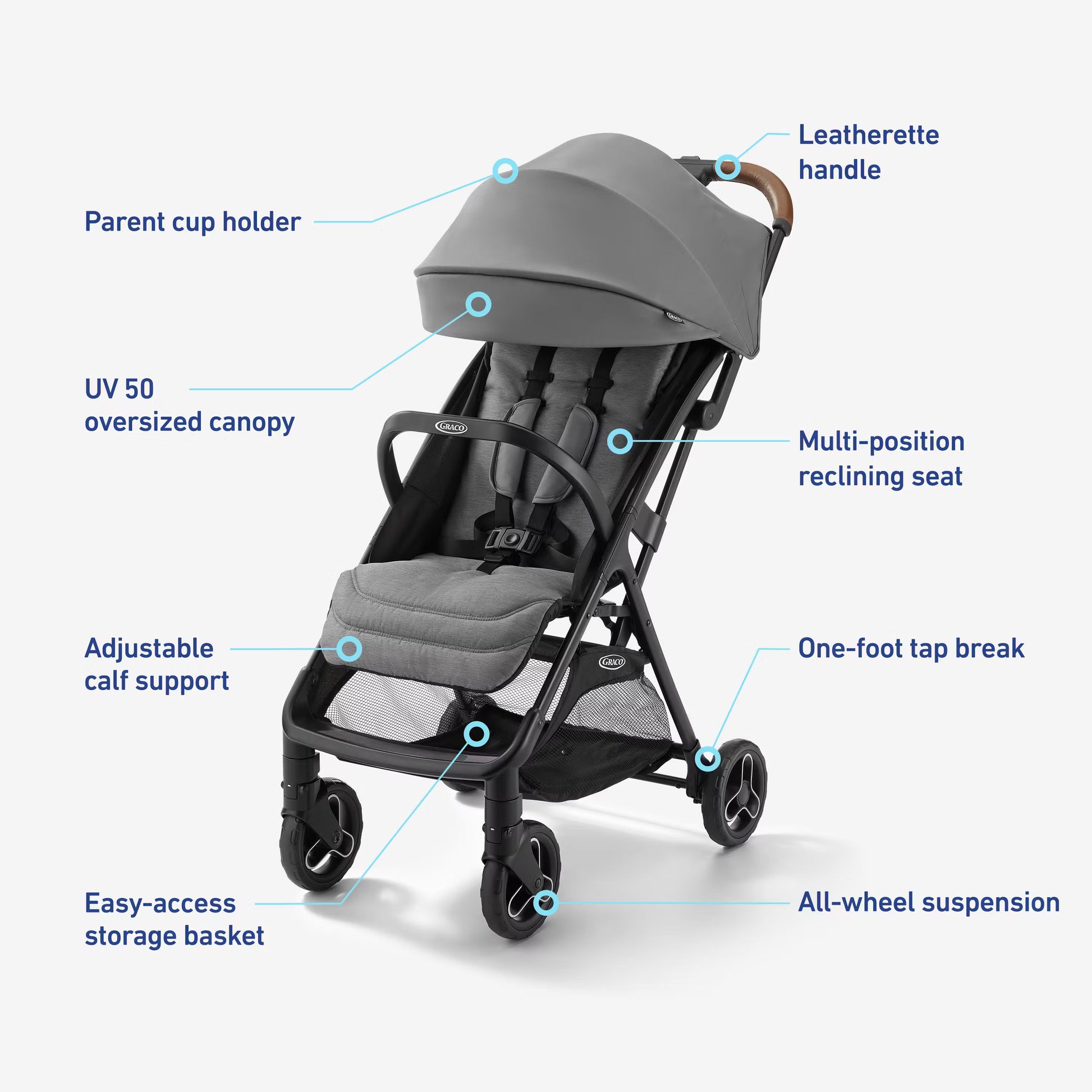 Graco Ready2Jet Compact Stroller image 5