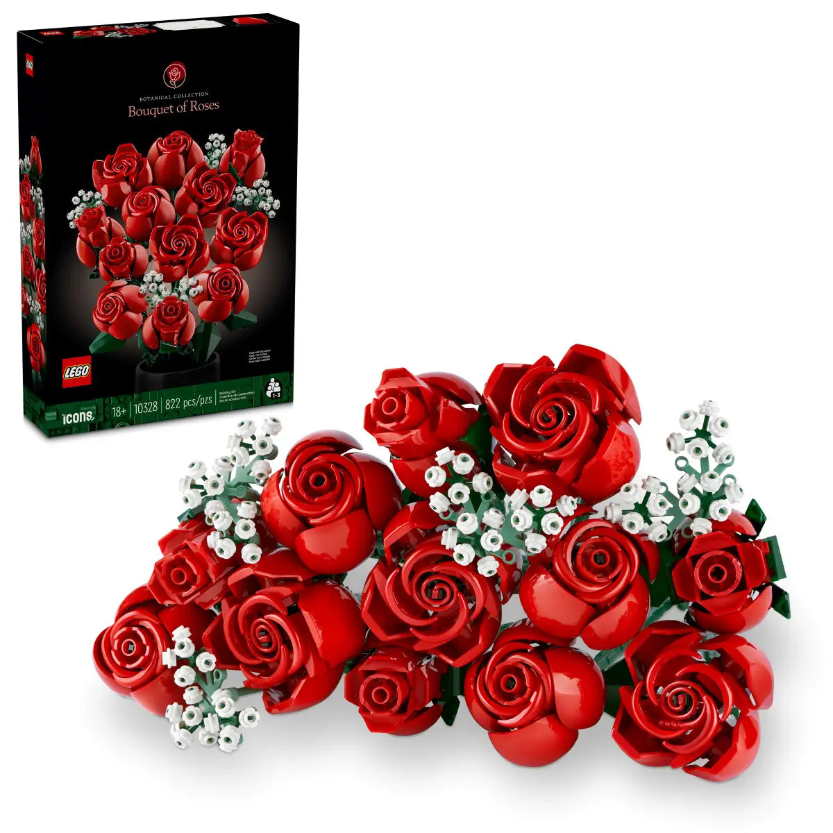 LEGO 10328 Botanical Collection Bouquet of Roses image 0
