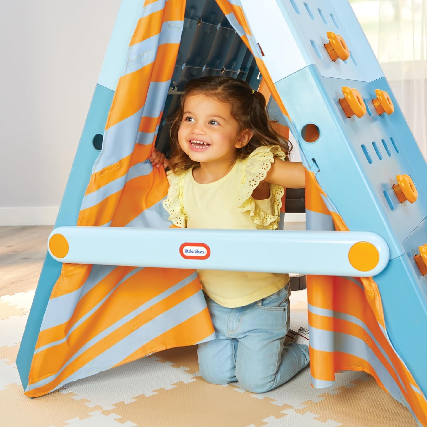 Little Tikes Campin' and Climb Wall Dome Climbers image 4