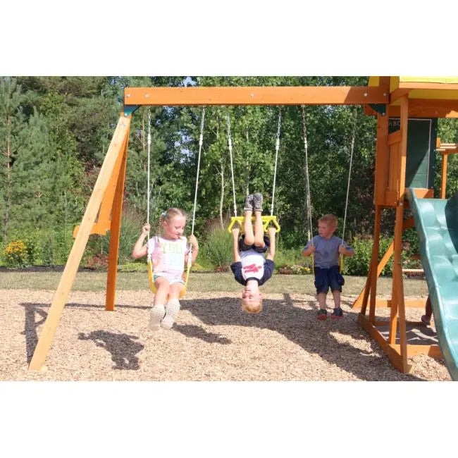 Kidkraft Brightside Wooden Swing Set / Playset image 8