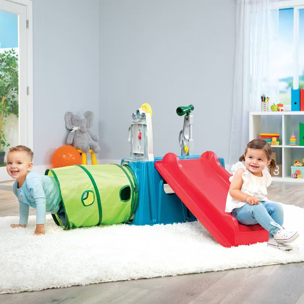 Little Tikes Easy Store Slide and Explore Indoor Outdoor Climber Playset image 2