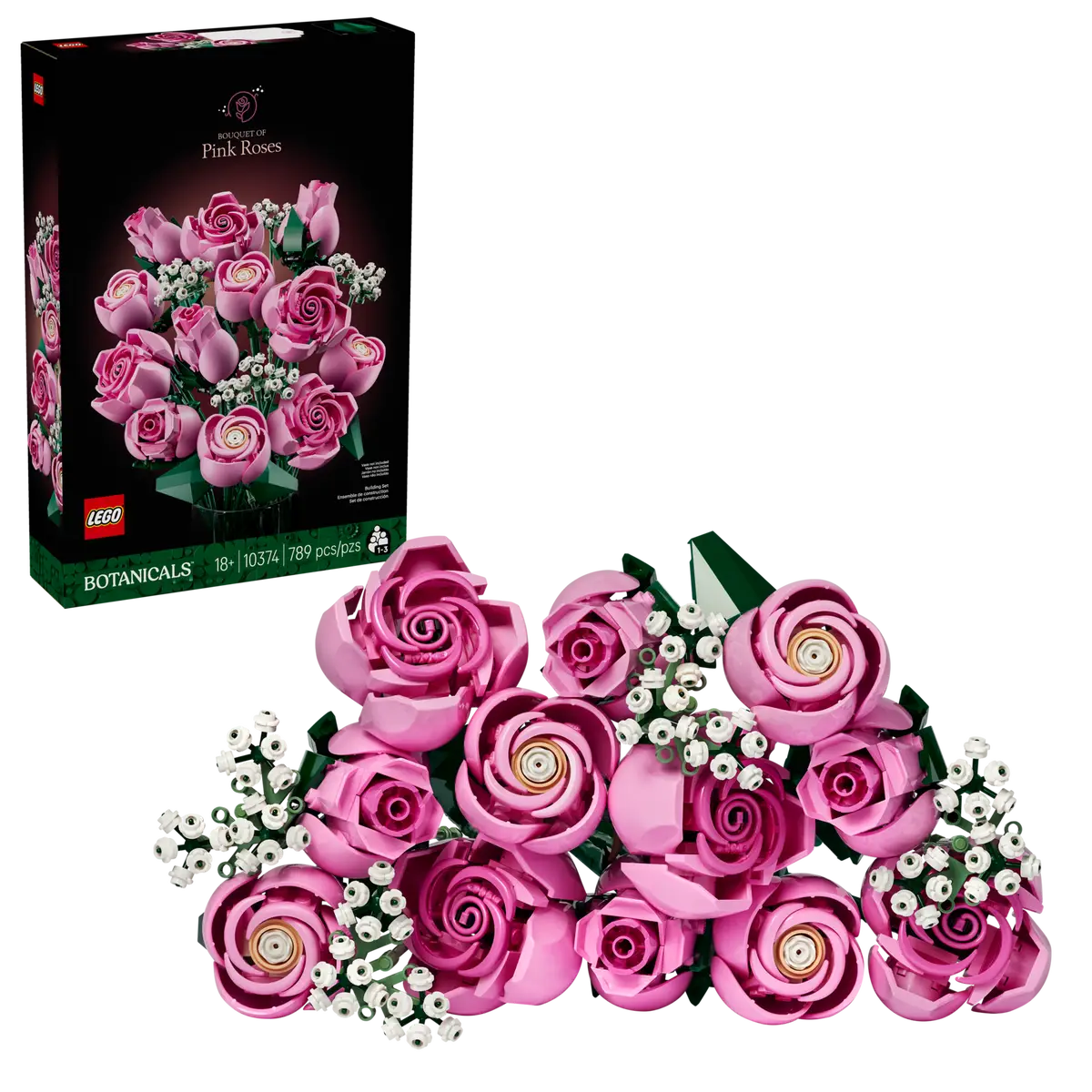 LEGO 10374 Bouquet of Pink Roses image 0