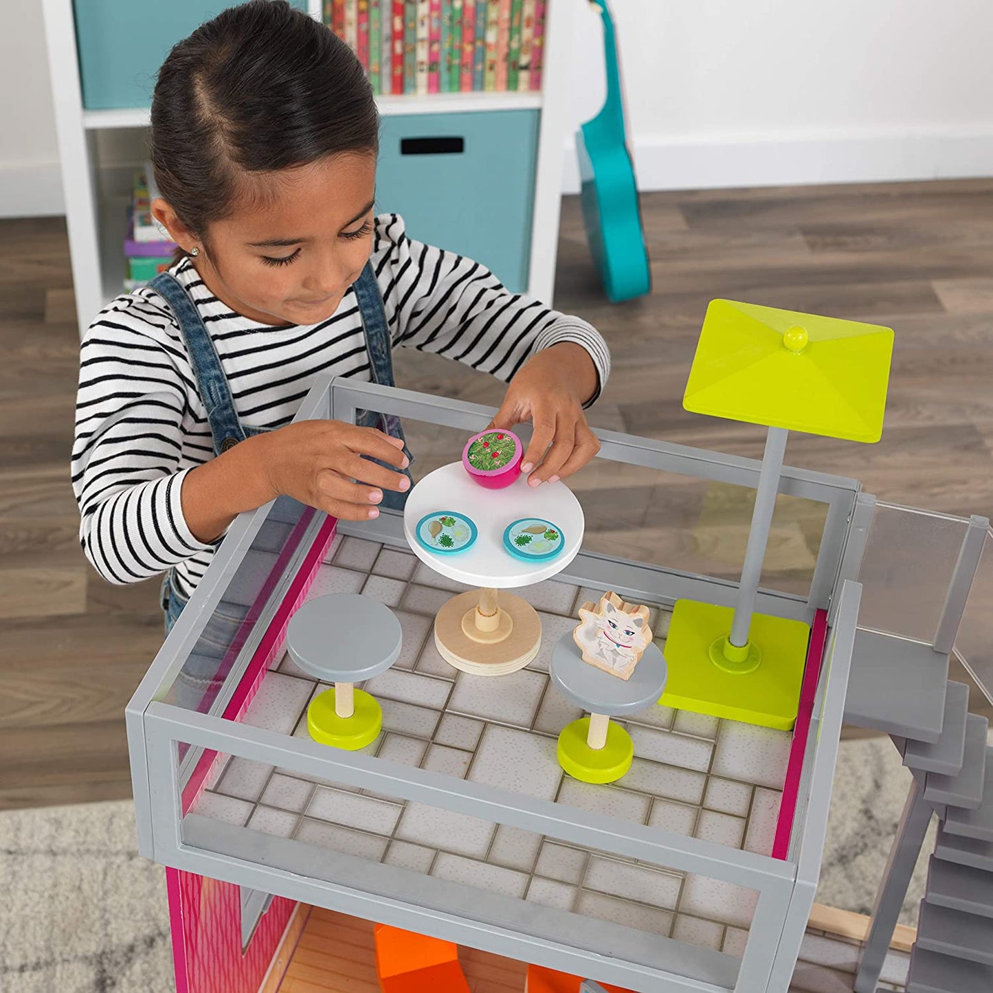 KidKraft Uptown Wooden Modern Dollhouse image 2