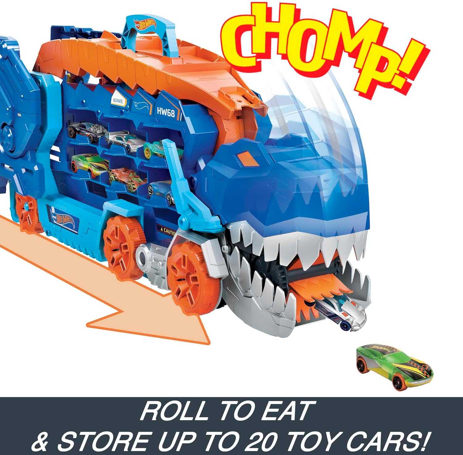 Hot Wheels City Ultimate T-Rex Transporter image 2