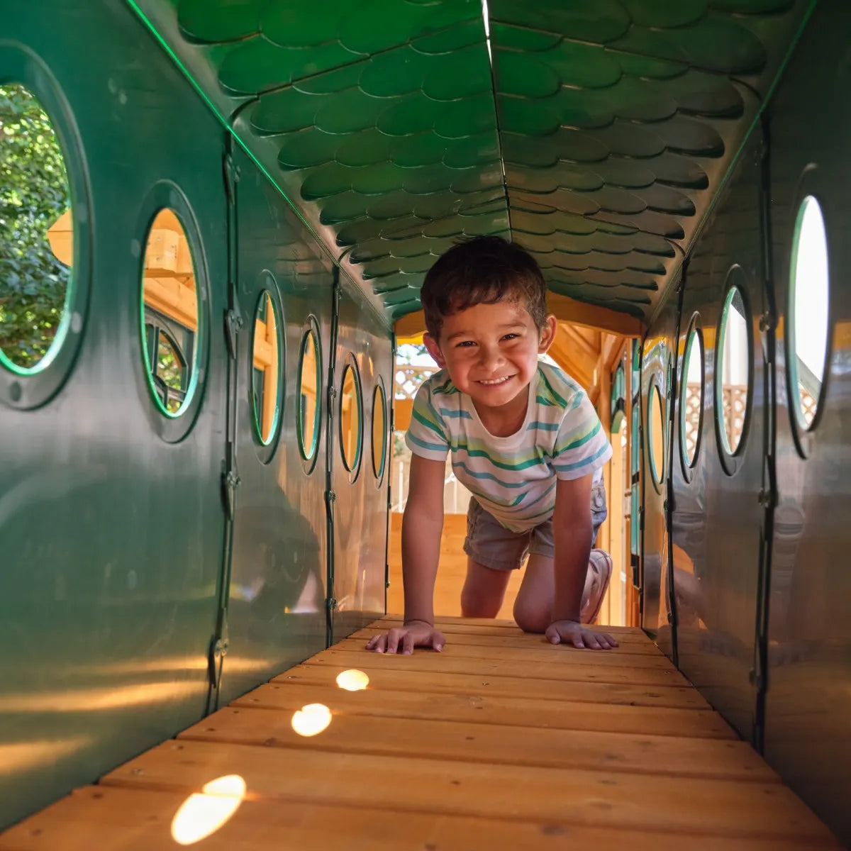 Kidkraft Bear Cave Lodge outdoor play set image 14