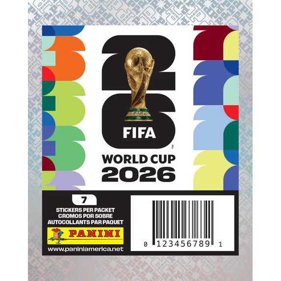 Panini 2026 FIFA World Cup Official Sticker Collection - 25 Pack Box