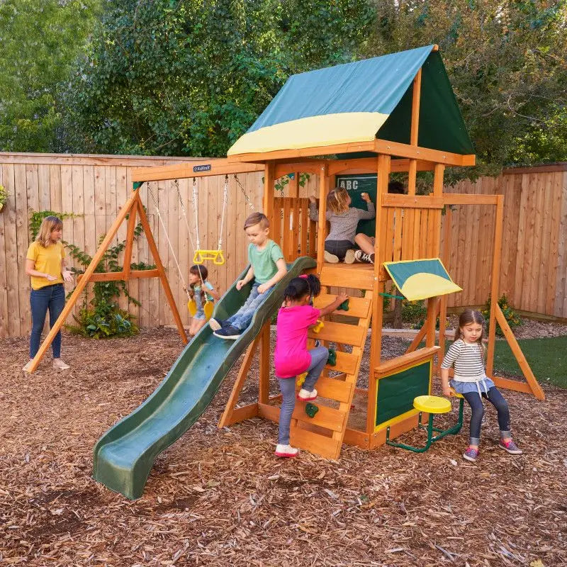 Kidkraft Brightside Wooden Swing Set / Playset image 9