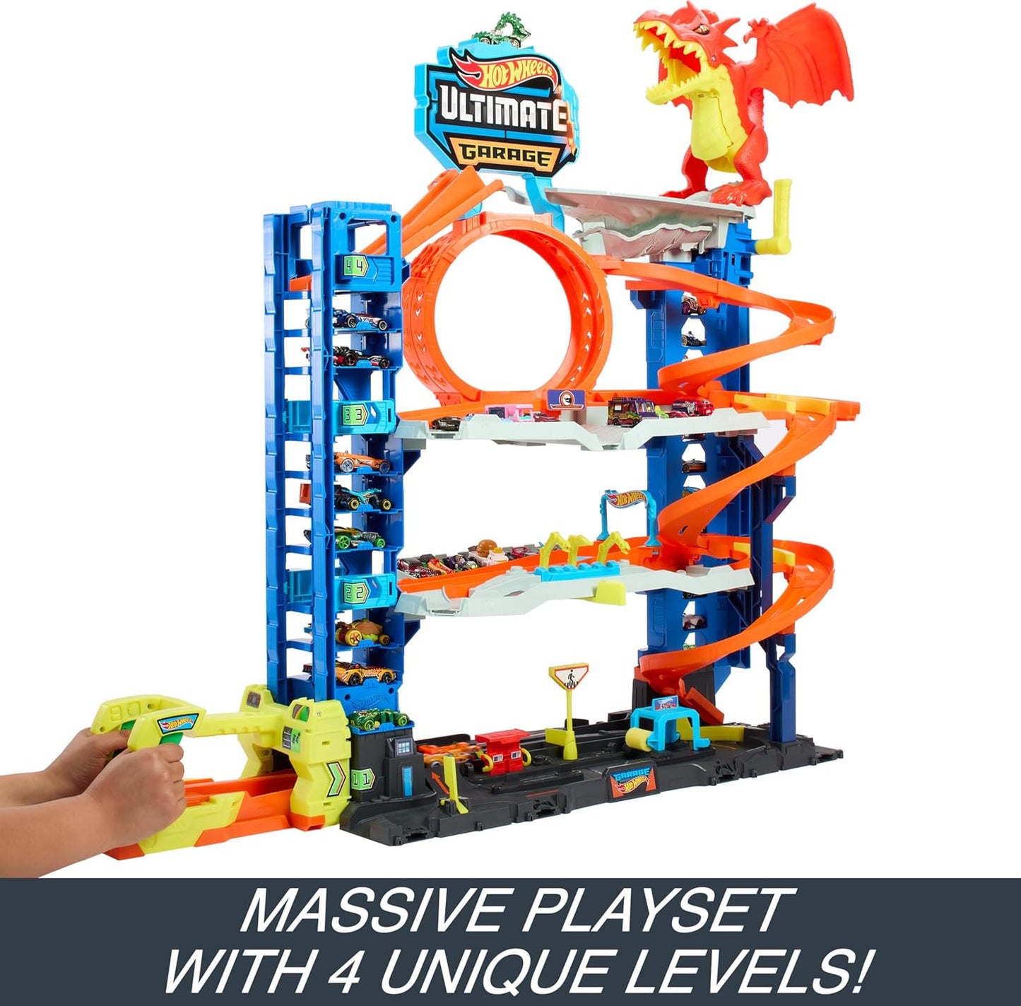 Hot Wheels Ultimate Garage, car eating Dragon image 1