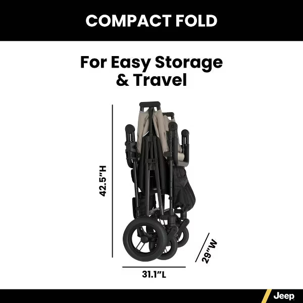 Jeep Gladiator 4-Seater Stroller Wagon by Delta Children image 3