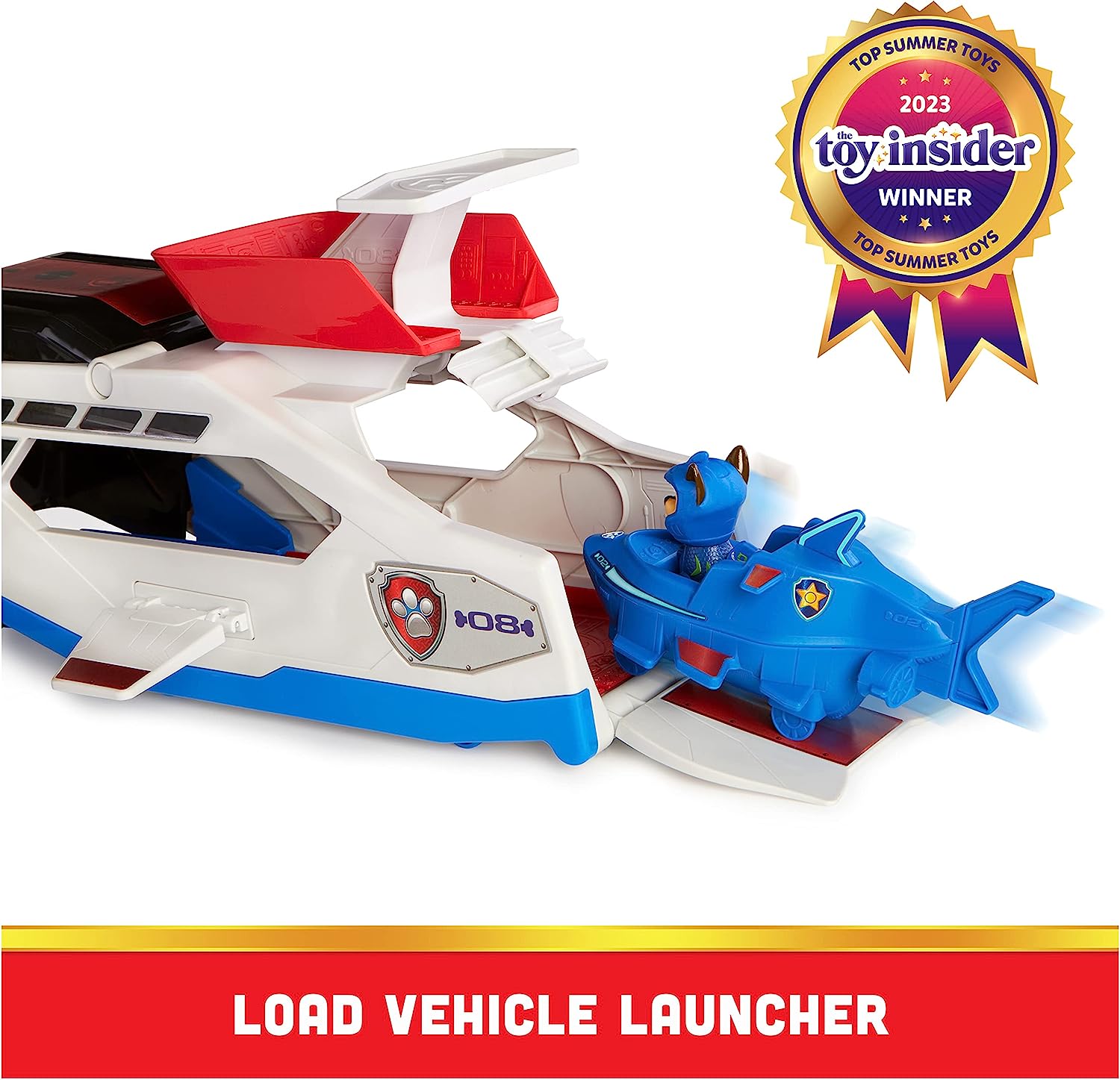 Paw Patrol Aqua Pups Whale Patroller Team Vehicle image 5