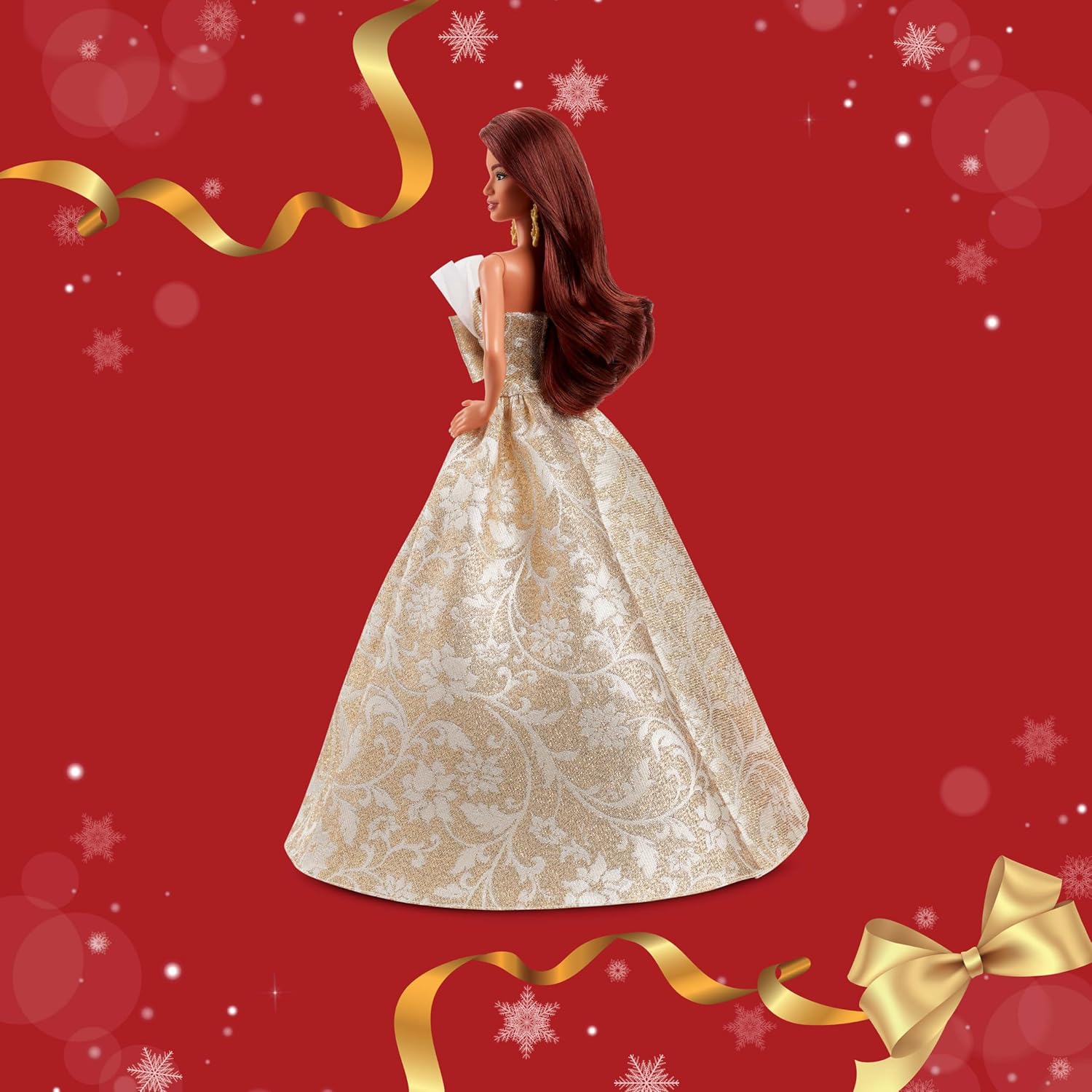 Barbie Signature 2025 Holiday Fashion Doll Straight Hair image 2