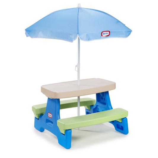 Little Tikes Easy Store Jr. Play Table with Umbrella image 0