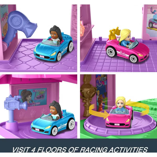 Hot Wheels RacerVerse Barbie Spiral Race Playset image 4