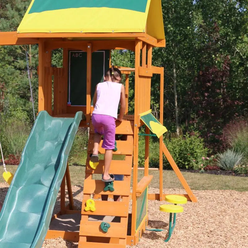 Kidkraft Brightside Wooden Swing Set / Playset image 10