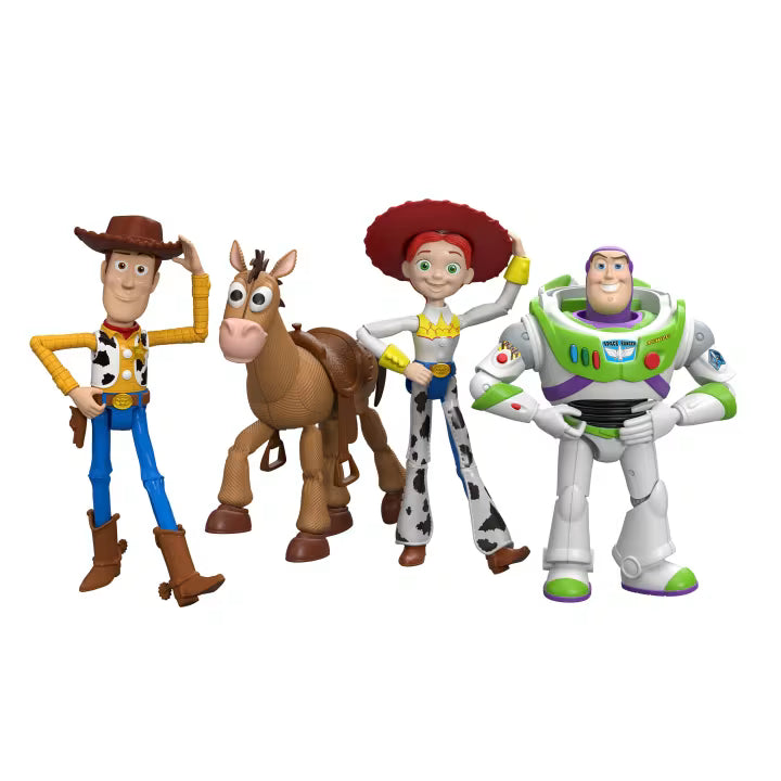 Disney And Pixar Toy Story Woody Jessie Bullseye & Buzz 7 Inch Figures